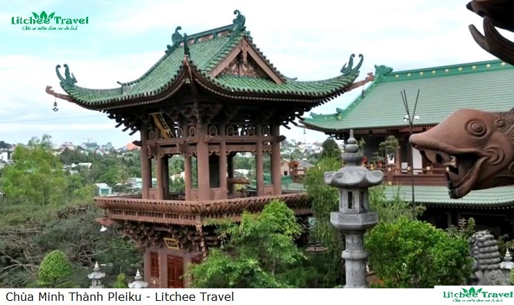 Chùa Minh Thanh Gia Lai litchee Travel